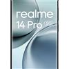 realme 14 Pro 5G Smartphone 6.77pollici 2SIM Android 15 8 GB 256 GB Grigio