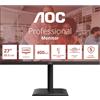 AOC U27E4CV 27" IPS 4K Monitor 16:9 HDMI DP USB-C Altoparlanti