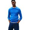 Tommy Hilfiger Uomo Pullover Essential Cotton con Scollo Rotondo, Blu (Blue Orbit), XS