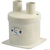 Osculati Attacco silenziatore superiore 75 mm , 1 pezzo