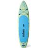 Nilox Waikiki, tavola da stand up paddle (SUP), a bilanciere, blu, verde, 2740 mm, 3 kg, 840 mm