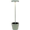 Zafferano Poldina Reverse Solar L RF LED lampada da terra solare ricaricabile Salvia