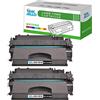 InkJello Compatibile Toner Cartuccia Sostituzione Per Canon i-SENSYS LBP-251dw 252dw 253x 6300dn 6310dn 6650dn 6670dn 6680x MF-411dw 416dw 418x 419x 5840dn 5880dn 5940dn 5980dw CRG-719H (Nero 2-Pack)
