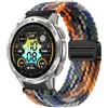 GIOPUEY Cinturini Magnetica Compatibile con KOSPET Tank T4C, Cinturino in Morbido Nylon Intrecciato [Unisex] [Traspirante] - Colourful