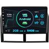 BXLIYER Android 15 Autoradio Per Je-ep Grand Cherokee WJ (1998-2004) - 2G+64G - Telecamera 0 - 9 Pollici 2 DIN - Supporto WIFI DAB Carplay Split-Screen Volante Android Auto Bluetooth Mirrorlink
