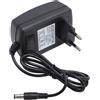 Jectse Adattatore di Alimentazione 13,5 V 2 A, con Cavo di Ricarica per Porta 5,5 X 2,5 Mm, Dotato di Protezioni Essenziali, per Commutatore di Altoparlanti con Schermo di (Spina europea)