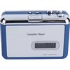 ZASCHMOY Lettore di Cassette Bluetooth - Lettore di Cassette con Inversione Automatica con Uscita Bluetooth per Cuffie e Altoparlanti, Musica Classica Reinventata - Design Portatile e Ricaricabile