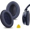 GEEKRIA QuickFit Protein - Cuscinetti auricolari in pelle per cuffie Bose QuietComfort 35 II, QC 35 (serie II), QC25, Around-Ear AE2 di ricambio per auricolari/cuscinetti auricolari/auricolari