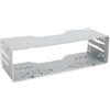 Qudinip ISO 1Din Car Stereo Installation Cage, Telaio di Montaggio in Metallo Universale con Adattamento Sicuro per Radio Singola, Dimensione Esterna 181x52x68mm
