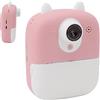 Generic Camera Digitale per Bambini a Doppia Lente Stampa Istantanea con Tecnologia di Riconoscimento Facciale, Ricarica USB, Presa Comoda, 75 Rotoli di Fogli da Stampa, Tensione 5 V per Bambini