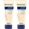 Aveeno Skin Relief Crema Corpo per pelle secca con Mentolo e Avena 2x200 ml