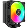 Mars gaming Dissipatore cpu a ventola Mars Gaming MCPUX5ARGB 120mm Nero [TACMARS-MCPUX5ARGB]
