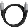 Adata Cavo magnetico Adata con Usb-C a Usb-C 5A 10Gbps 1m Nero [CACCU3-100W-100AN-BK]