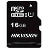 Hikvision Scheda memoria 16GB Hikvision Micro SD HS-TF-C1 16G Class10 92MB-s 20MB-s Nero [324102678]