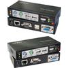 Lindy Extender KVM Lindy 1920x1200p 350MHz su cavo cat.6 300m Nero [39378]