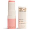 BIO SPECTRA ATTITUDE ATTITUDE Oceanly Sheer Lip Gloss Stick, EWG Verified, Titanium Dioxide-Free, Vegan Makeup & Beauty, Plastic-Free, Silky Pink, 3.4 grams