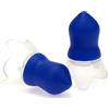 TopHomer Tappi per le orecchie impermeabili in silicone resistente blu per la protezione dell'udito tappi per le orecchie a cancellazione del rumore per bloccare i suoni rumorosi