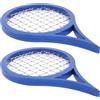 Generic Pettine Arricciacapelli Portatile con Racchetta per Capelli, 2 Pezzi, per Styling Afro, Senza Assorbimento di Olio, Ideale per Capelli Ricci, Adatto Ai Viaggi per gli Uomini, 1x13x20 Cm (BLUE)