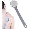 Vgvgaj Applicatore lozione per la schiena - Applicatore con manico lungo per creme - Impugnatura antiscivolo per olio idratante strumento per atleti adolescenti donne anziani