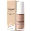 Generico Fondotinta intelligente per la correzione del colore, primer viso modulabili da 30 ml, fondotinta che cambia colore, finish naturale a lunga tenuta