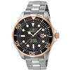 Invicta Pro Diver Orologio da Uomo in acciaio inossidabile con movimento Quarzo - 47mm, Argento / Rosa Oro
