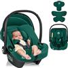 LIONELO ASTRID i-Size Seggiolino Auto Neonati 40-87cm Ovetto gr 0+ Montaggio rivolto all'indietro, Cintura di sicurezza a 3punti Protezione laterale Inserto Dri-Seat