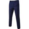 nicticsi Pantaloni da Abito da Uomo Business Pantaloni da Eleganti Pantaloni Classici dal Taglio Dritto Pantaloni Versatili in Tinta Unita Slim Fit Pants Lunghi Comodi Casual Pantaloni A Nero XL