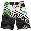 ZiXing Pantaloncini da Spiaggia da Uomo Boardshorts Swim Trunks Shorts in Vita Elasticizzati Pantaloncini da Surf Pantaloni Estivi Verde 32