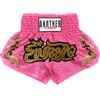 Manyakai Bambini Ragazzo Pantaloncini Boxe Thai MMA Kick Boxing Pantaloncini Muay Thai Pantaloni Corti Combattimento Anni Nero 13-14 Anni