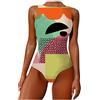 NOAGENJT pantaloncini donna eleganti neri costumi nuoto donna piscina jaked costumi interi donna bikini+plus+size costumi da bagno uomo costume intero sportivo con cerniera bikini donna sexy M 4.99