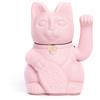 Maneki Neko Gatto Portafortuna Giapponese con Zampa Mobile Figurina Rosa Chiaro