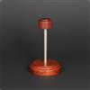 Base Figura 1/6 Legno Design Semplice Supporto Elmo Legno Superficie Liscia