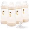 MAM Biberon anti-coliche Easy Start | Confezione da 4 (4 x 260 ml) | Biberon autosterilizzante | Tettarelle MAM a flusso medio misura 2 + 1 tettarella a flusso rapido taglia 3 | unisex (vari disegni)