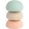 Jane Jané Spugne da Bagno per Bebè in Konjac Naturale, Confezione da 3, Ultra Morbide, 100% Vegetali e Biodegradabili, per Pelle Sensibile e Neonati