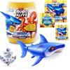 ROBO ALIVE Deep Sea Monster Surprise di ZURU, scatola da scoprire e animale elettronico giocattolo per bambini (squali)