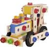 Eichhorn Constructor Gru Versatile in Legno, 170 componenti, 5 Diverse Costruzioni, per Bambini dai 6 Anni in su