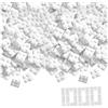 Simba Blox 104114119 - Set di 4 mattoncini Bianchi da Costruzione, 1000 Pezzi