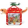 Robo Alive Dino Escape Serie 1 di ZURU, giocattolo robotizzato con illuminazione alimentato a batteria