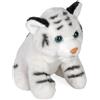 Wild Republic Pocketkins Eco Tigre Bianca, Peluche, 12 cm, Giocattolo di Peluche, Realizzato con Materiali Riciclati, Ecologico