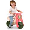 FEBER - Hello Kitty Motofeber, Primi passi a forma di moto con divertenti adesivi Hello Kitty, stabile e sicura, per lo sviluppo di bambine/I dai 18 mesi, Famosa (FE200000)