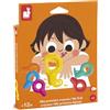 Janod - Le Mie Prime matite - 6 matite di Cera per Bambini dai 12 Mesi - Adatte alle manine - Ideali per i Primi Disegni - J07400