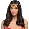 Boland 64569 - Corona supereroina, diadema dorato, accessorio per costumi in maschera, carnevale e feste a tema