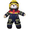 Simba 108101001 - Orsetto di Peluche dei Vigili del Fuoco, Morbido, 30 cm, Adatto per Bambini a Partire dai Primi Mesi di Vita