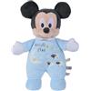 Simba - Disney Plush Originale Mickey Starry Night, 6315872502, +0 mesi, misura 25 cm, tutina che si illumina al buio, perfetto per la nanna