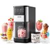 VEVOR Macchina per Gelato da Banco Uso Domestico, Macchina per Gelato 800 W Sorbetto Frappè Ice Cream Yogurt a Casa Funzione di Miscelazione, 7 Modalità, 287 x 168 x 385 mm, Gelatiera per Dolci