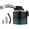 Cecotec Aspiratore per Cenere Compatto da 4L Conga Ash 1000 Home. Potenza 600W, Ultraleggero, Potenza di Aspirazione 13 KPa, Tubo Rivestito in Metallo, Maniglia per il Trasporto, Cavo da 3,5 m