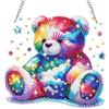 Bowetile Diamond Painting - Ciondolo per birra, animali e finestre, per adulti, bambini, decorazione fai da te per pareti, finestre, giardino, decorazione regalo