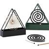 KLLJ Supporto per bobine di zanzara, 2 pezzi, a spirale, porta bobina, in metallo