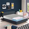 GEEMMA s.r.l. Materasso Singolo in Memory Foam Ortopedico e Avvolgente, Semi Rigido H23 cm, Tessuto di Rivestimento SFODERABILE completamentamente Anallergico - DANUBIO Star Singolo 80x190
