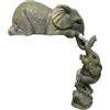 Monssiph 3 elefanti da appendere, statua, decorazione per la casa, sedile, decorazione da parete, davanzale della finestra